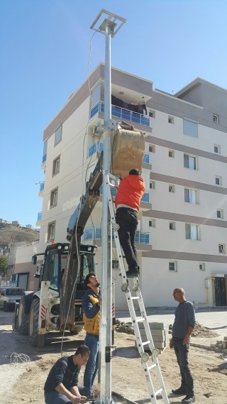 çizgi yazılım izmir kamera kablolama direk dikim işlemleri 