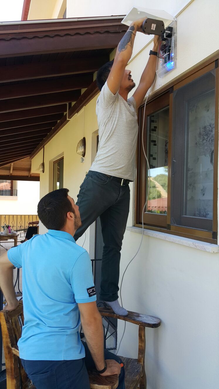 Çizgi Yazılım Muğla Güvenlik Alarmı ve Kamera  projesi