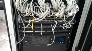 çizgi yazılım izmir Cat-6 patch panel kurulumu 